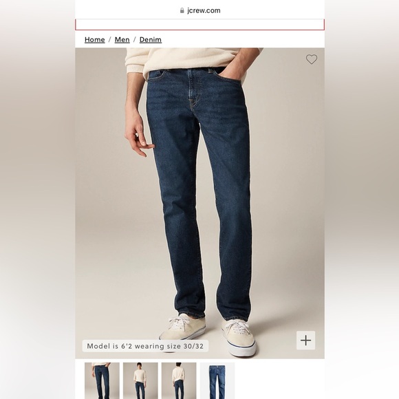 *NWT Men’s J.Crew jeans - Picture 1 of 5